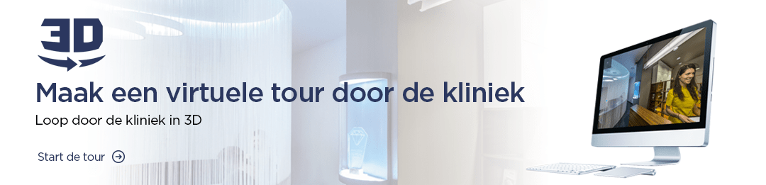 Virtuele 3D tour door de kliniek van Mondzorg Hongarije